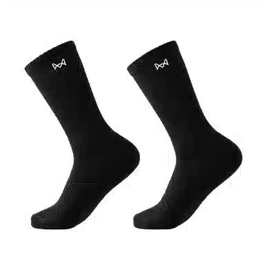 MIIOW 10A Antibacterial Socks Black White