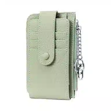 掐尖 小众设计多卡位纯色 头层牛皮 卡包 常规 男女同款情侣款 多色