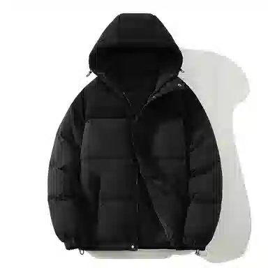 金盾 冬季外套面包服连帽棉服 男女同款