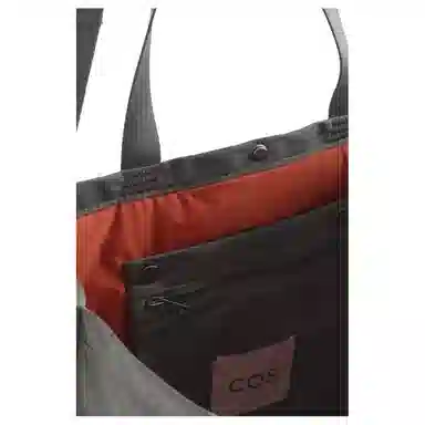 COS Transit Nylon Shoulder Bag Gray