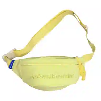 捷朗仕 简约休闲防泼水百搭 涤纶（聚酯纤维） 胸包 常规 男女同款情侣款 米白色/黑色/紫色/黄色/蓝色/粉色