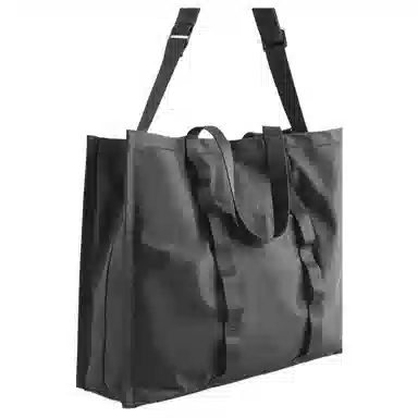 COS Transit Nylon Shoulder Bag Gray