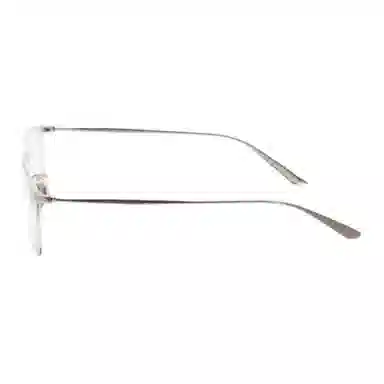 Balenciaga Metal Square Optical Frames Silver