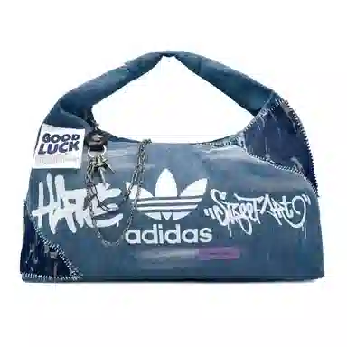 adidas Originals Classic Logo Tote Bag Blue