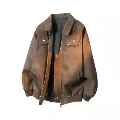 BOBBY ABLEY Gothic Logo Studded Jacket