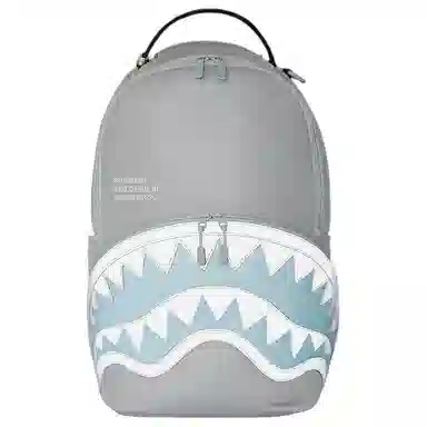 Sprayground Shark Logo Backpack Grey