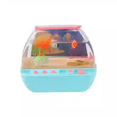 咕轹 迷你捞鱼缸 仿真玩具