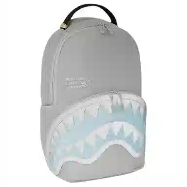 Sprayground Shark Logo Backpack Grey