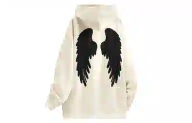 Pirkadat Vintage Angel Wings Hoodie