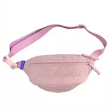 捷朗仕 简约休闲防泼水百搭 涤纶（聚酯纤维） 胸包 常规 男女同款情侣款 米白色/黑色/紫色/黄色/蓝色/粉色