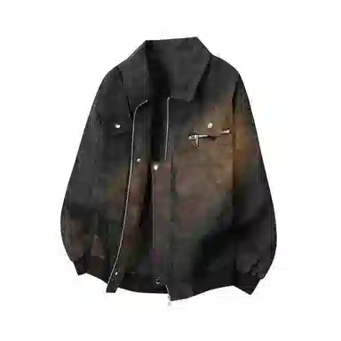 BOBBY ABLEY Gothic Logo Studded Jacket