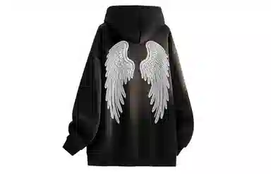Pirkadat Vintage Angel Wings Hoodie