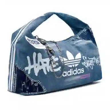 adidas Originals Classic Logo Tote Bag Blue