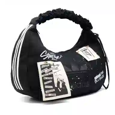 adidas Originals Cloud Canvas Shoulder Bag Black