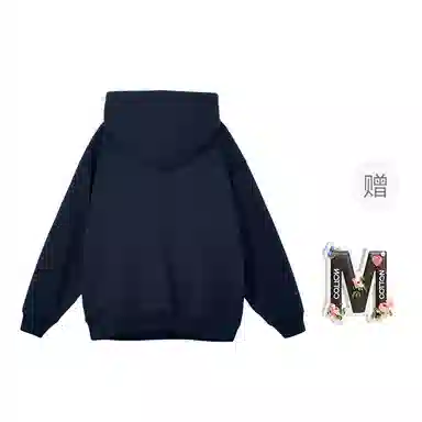 棉购 连帽宽松加绒加厚上衣潮流个性舒适宽松街头风卫衣 女款