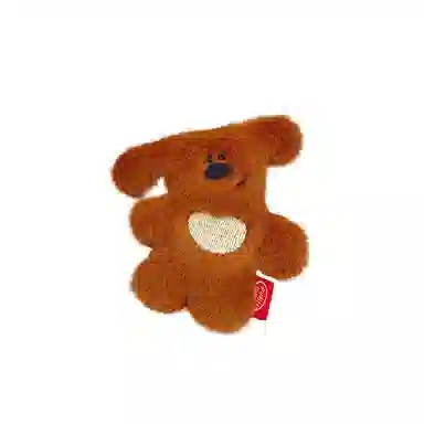 祎步康 潮玩公仔歪头狗狗包包小狗玩偶钥匙卡通 毛绒 挂件 男女同款情侣款