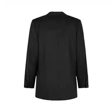 速写 休闲绵羊毛双排扣长袖西装 男款