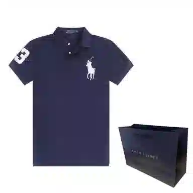 Polo Ralph Lauren Classic Embroidered Polo Shirt Blue
