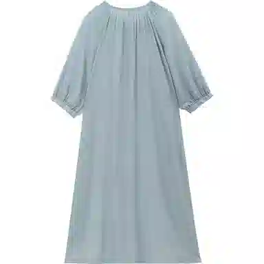 谜秀 显瘦 气质 温柔 舒适长袖连衣裙 女款