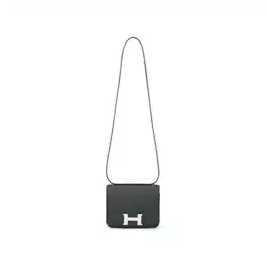 HERMES Constance 19 Epsom Noir