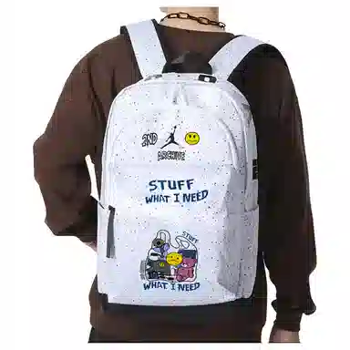 Jordan Backpack White