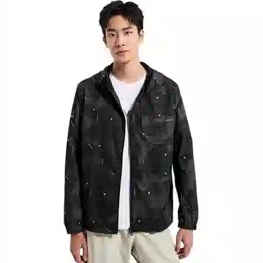 Xtep Lifestyle Windbreaker Pearl White