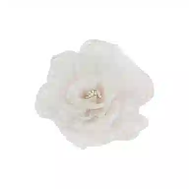 蒙妮 森系温柔风氛围感山茶花 布料 发夹 女款