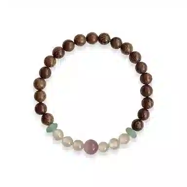 【吸金转运】 色菲尔 新中式桃花运手饰 国风小众设计 甜美清新少女心轻奢精致高级感珠串时尚百搭#好运 鸡翅木 手串 男女同款情侣款