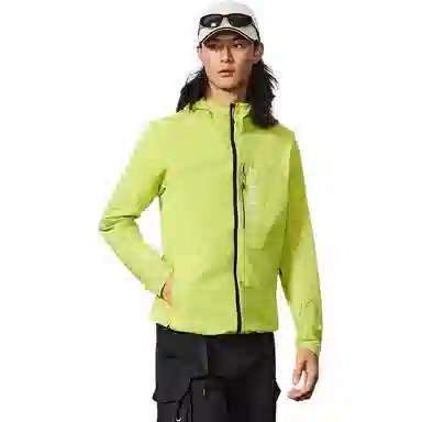 探路者 户外防泼水运动外套 透气防晒服 男款