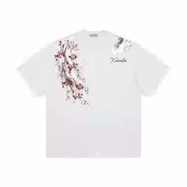 KIRHNE Rose Wings T-Shirt