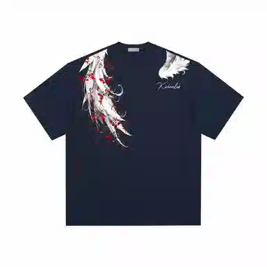 KIRHNE Rose Wings T-Shirt