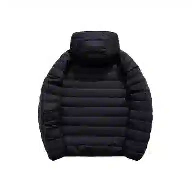 鸭鸭 纯色舒适时尚连帽轻薄羽绒服 男款