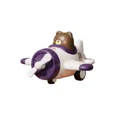 咕轹 卡通按压车 惯性/回力/滑行玩具