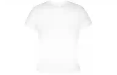 SKIMS Worn In Jersey T-Shirt Snow