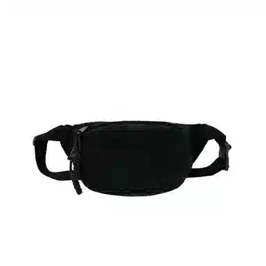 巴朗熊 时尚百搭潮流简约运动风纯色单肩斜挎包 灯芯绒 腰包 男女同款情侣款 多色