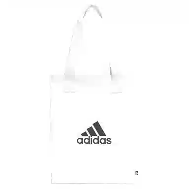 adidas Canvas Shopper White