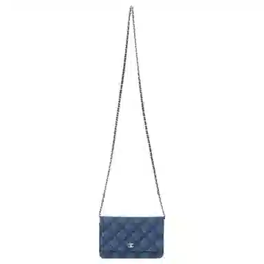 Chanel Denim Chain Print Bag