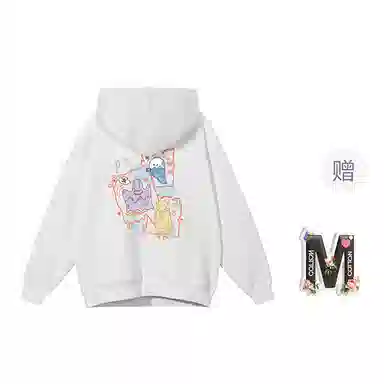棉购 可爱卡通连帽时尚潮流百搭卫衣 女款