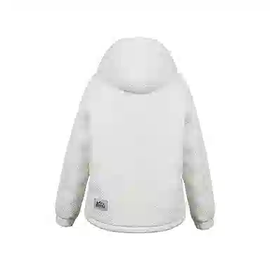 鸭鸭 冬季时尚百搭纯色保暖舒适休闲连帽羽绒服 男女同款