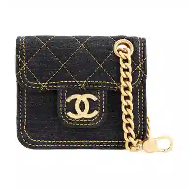 Chanel Double You Denim Black