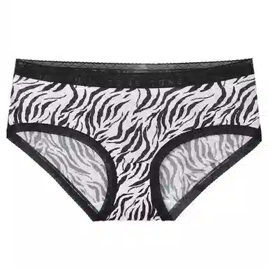 MY BODY Zebra Seamless Mid-Rise Boxer Briefs