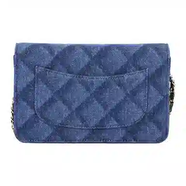 Chanel Denim Chain Print Bag