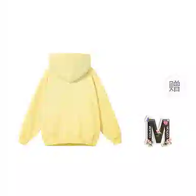 棉购 加绒慵懒风加厚长袖上衣外套卡通可爱宽松休闲卫衣 女款