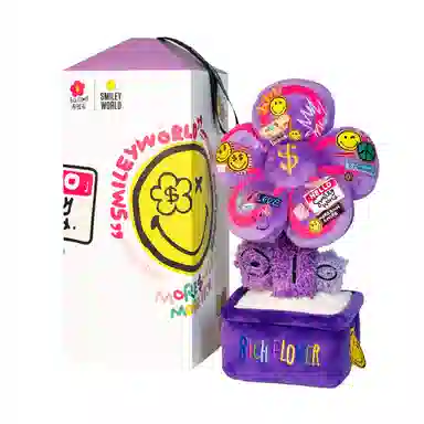RICH FLOWER x SMILEY 30cm