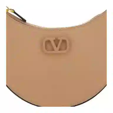 Valentino Vlogo Signature Hobo Bag Cinnamon Pink