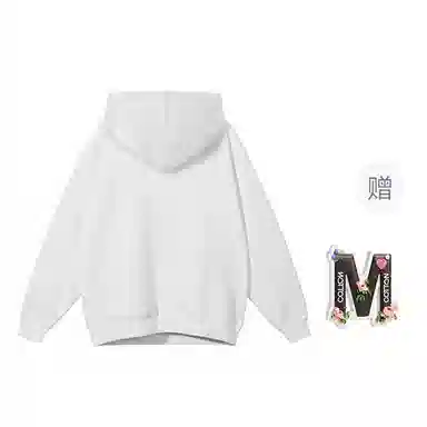 棉购 连帽秋冬季加绒加厚舒适百搭潮流印花美式学生上衣服卫衣 男女同款