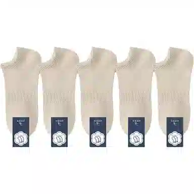 黛梦恋 抗菌防臭简约短袜 男款