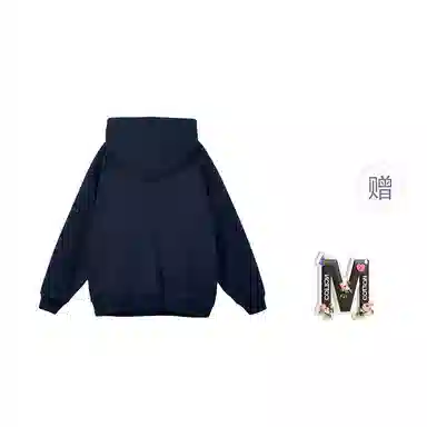 棉购 加绒慵懒风加厚长袖上衣外套卡通可爱宽松休闲卫衣 女款
