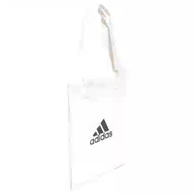 adidas Canvas Shopper White