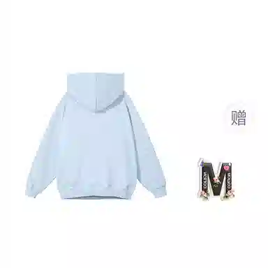 棉购 加绒慵懒风加厚长袖上衣外套卡通可爱宽松休闲卫衣 女款